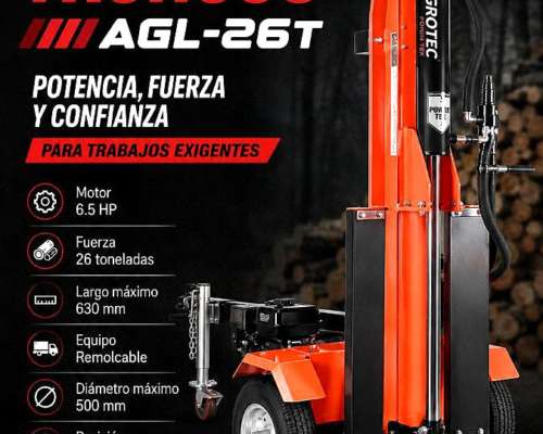 Partidora de Troncos Agl-26t