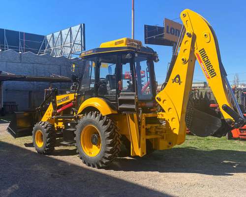 Retro Pala Michigan 4wd-101/25ii Perkins 100 HP Carraro