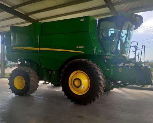 Cosechadora John Deere S680 + Plataforma