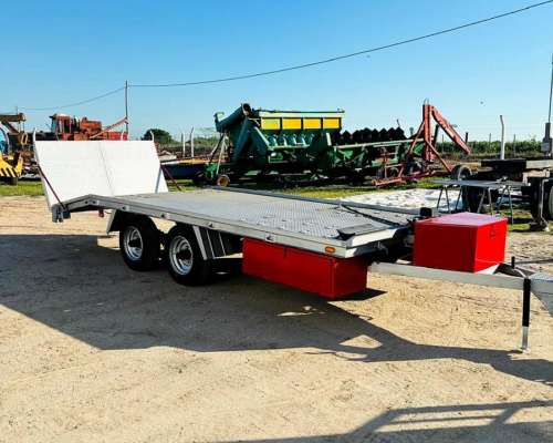 Acoplado Trailer Tipo Camilla Hidraulica.