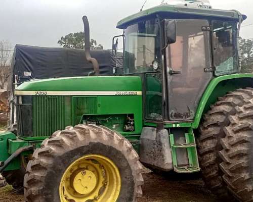 John Deere 7505 con Duales