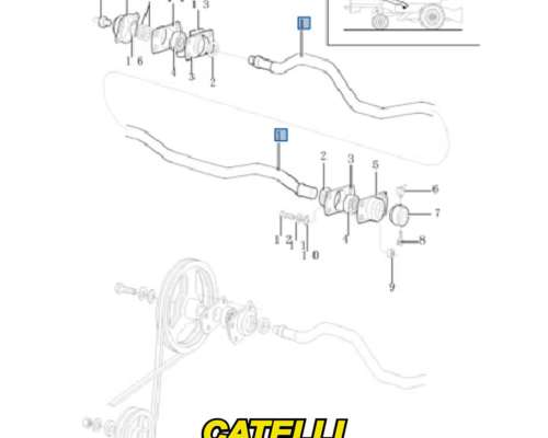 Eje Sacapaja Cosechadora Tx-tc New Holland (pn: 387205)