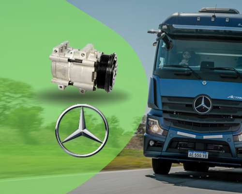 Compresor de Aire Acondicionado para Camiones Mercedes Benz