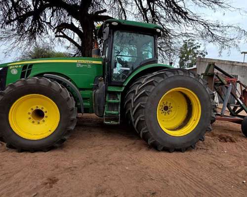 Tractor John Deere 8r- 270hp-año: 2017