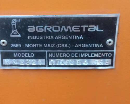 Sembradora Agrometal MX de 23 a 21 - Fert Simple, Monitor