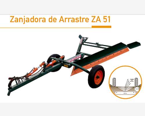 Zanjador de Arrastre Nievas ZA