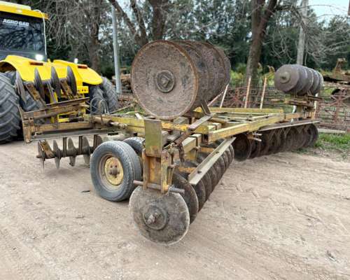 Rastra Desencontrada DAN CAR de 56 Platos con Alas a Resorte