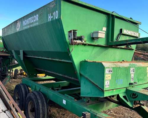 Mixer Horizontal 10 Mts Montecor con Balanza