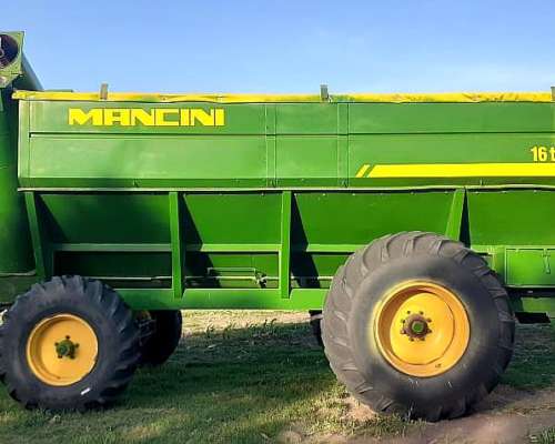 Tolva Autodescargable Mancini, 16tt, año 2000, Dos Ejes
