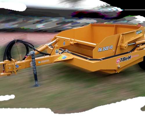 Pala de Arrastre Vuelco Delantero: 1500 Kg - 3,5 M3