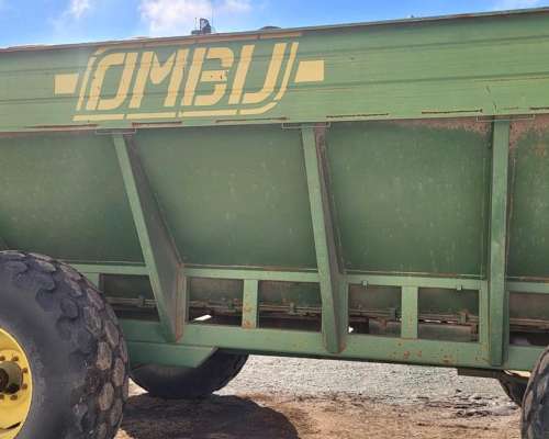 Tolva Autodescargable Ombu ATA 20 con Balanza y Lona
