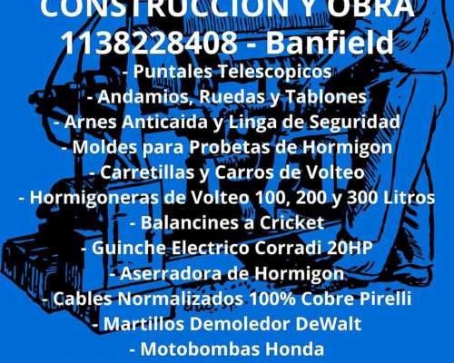 Venta de Herramientas y Maquinaria