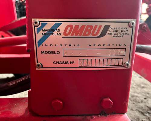 Embolsadora de Granos Ombu año 2019