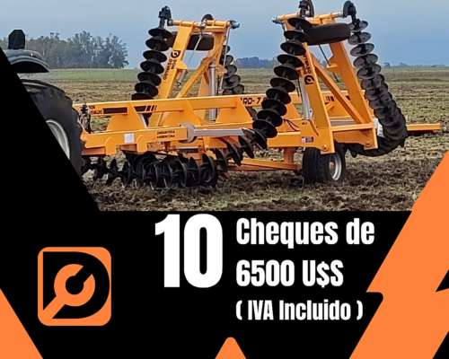 Rastra de Disco Diamante RD7 Don Osvaldo