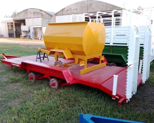 Trailers Plegados San Justo de 4x1,90 y de 5X2 de 4 TT