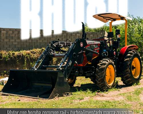 Tractor Agrícola Roland H 80hp Ruedas Agrícolas 4wd
