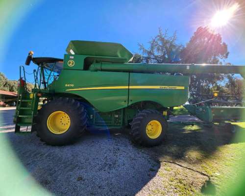 Cosechadora John Deere S670 - Usada Excelente Estado