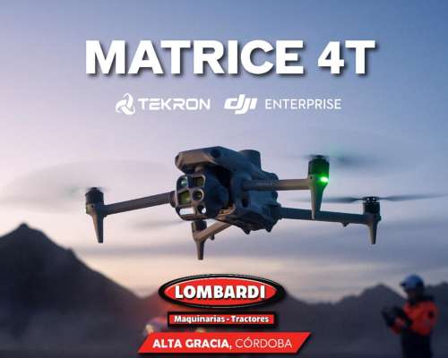 Nuevo Drone Matrice 4t Disponible Listo para Trabajar