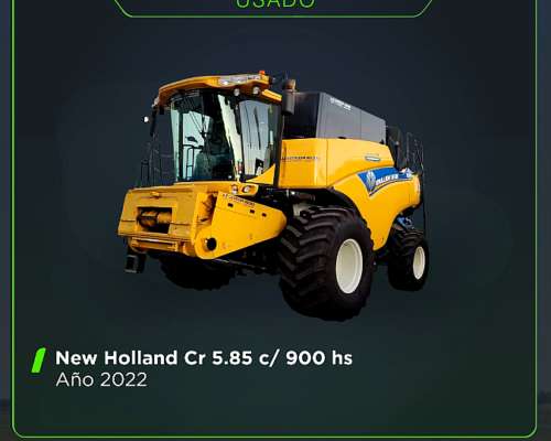 New Holland 5.85 C/ 900 Hs año 2022
