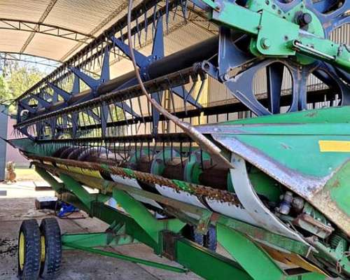 John Deere 1550, con Plataforma 25p