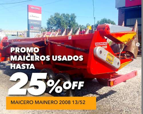 Cabezal Maíz Mainero 2008