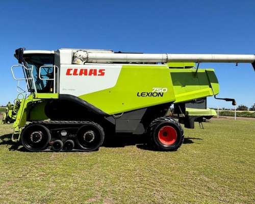 Cosechadora Claas Lexion 750 - año 2011 - Usada.