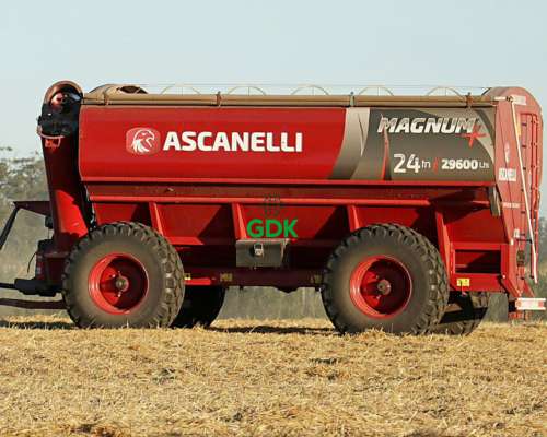 Tolva Autodescargable 24 TN C/balanza y Cubierta Ascanelli.