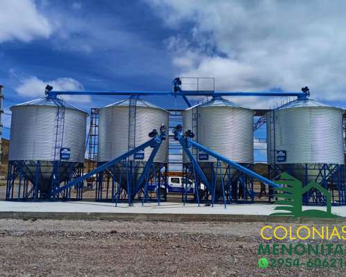 Planta Automática de Silos con Sinfines-colonias Menonitas