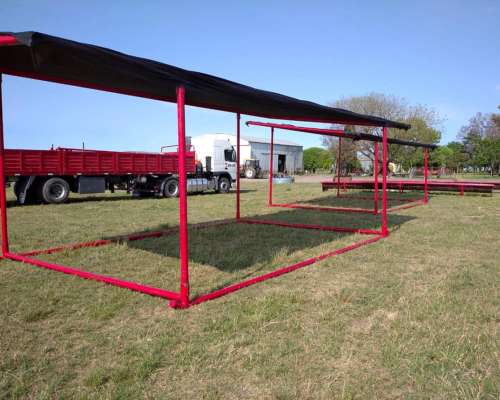 Sombras Móviles para Ganado