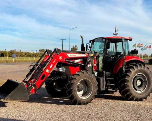 Tractor Case IH Farmall 120a con Pala Omar Martin OM600 F