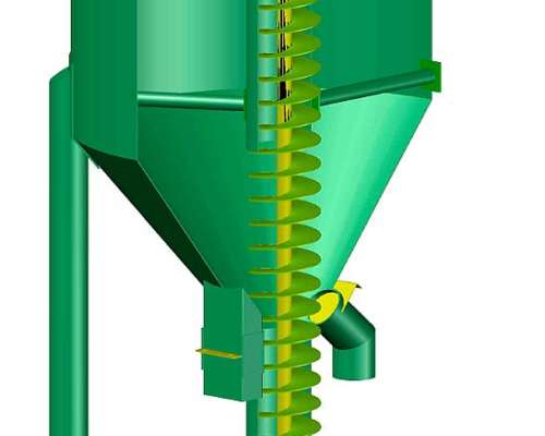 Mezclador Vertical. Solo Planos para Manufactura.