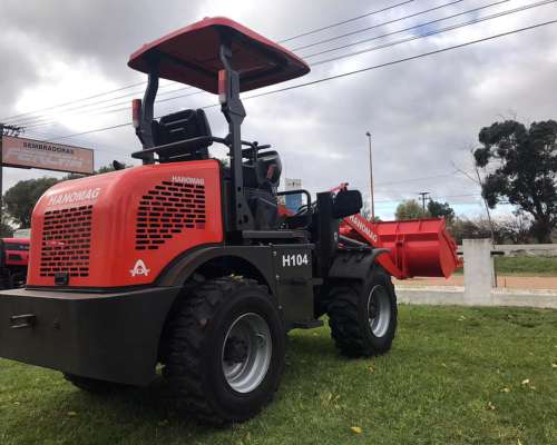 Nueva Pala Hanomag H104 4X4 Medio Metro Cúbico Nueva
