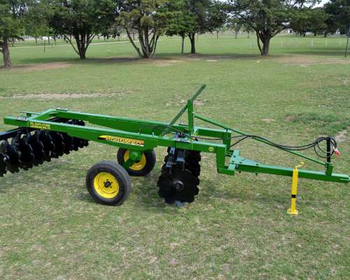 Rastra de Discos de Tiro Excéntrico Transportable - 75/80 Kg