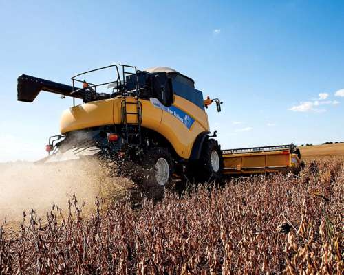 Cosechadora CR 7.90 - New Holland - Prueb