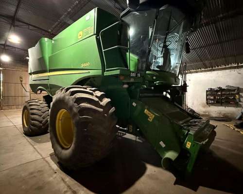 John Deere S660 año 2016. SS 630 FD. M 4360 HS. R 3060 Hs