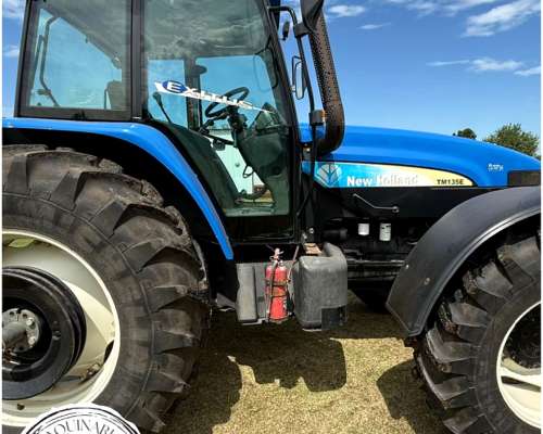 ✅tractor New Holland ➡️tm135,éxitos,año 2007,centro Cerrado