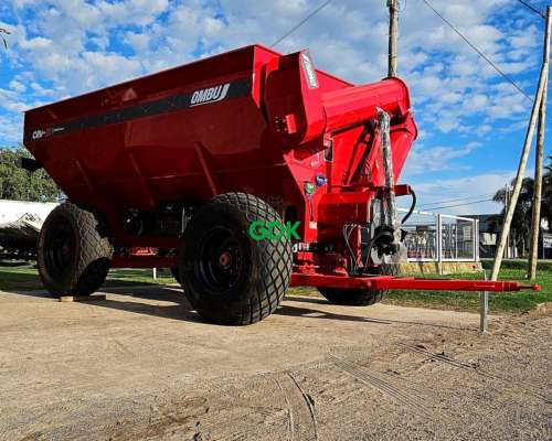 Tolva Autodescargable CRV 22 C/goma y Balanza. Ombu