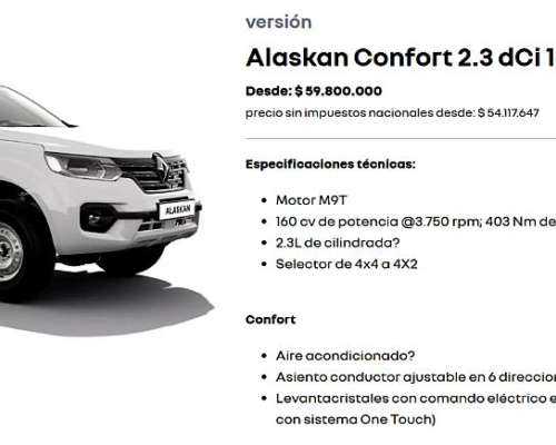 Ranaul Alaskan Confort 4X4