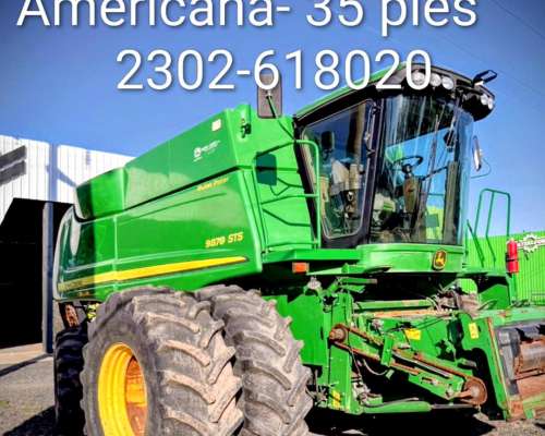 Jhon Deere 9870 2010 Americana -plataforma 35 Pies