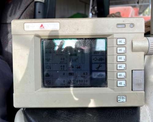 Mega Enfardadora Hesston con Cutter