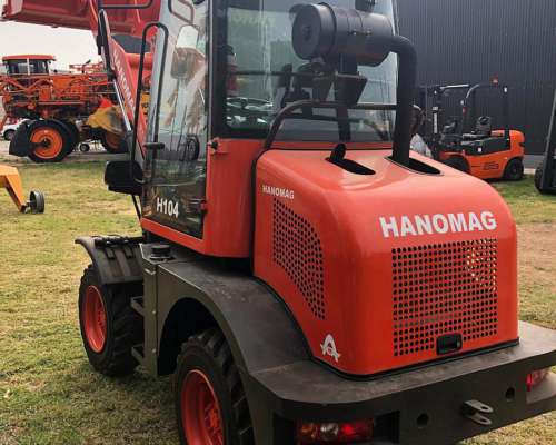 Hanomag H104 Pala Cargadora con Cabina
