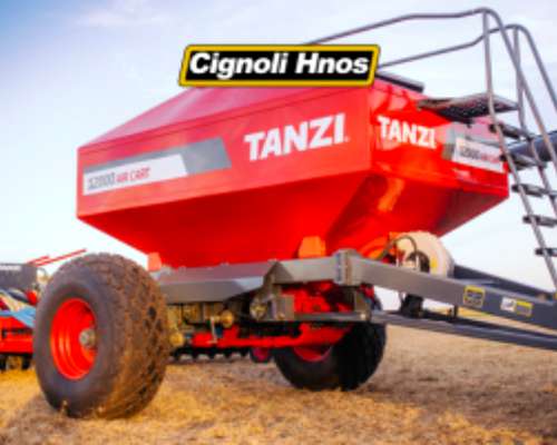 Tolva Tanzi AIR Cart - 12.000, 14.500 y 16.500 Litros.