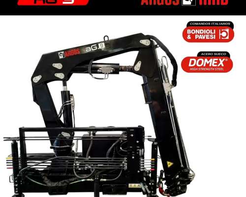 Hidrogrua Argos Hiab Ag.9- 4450kg a PIE - Valor Anticipo