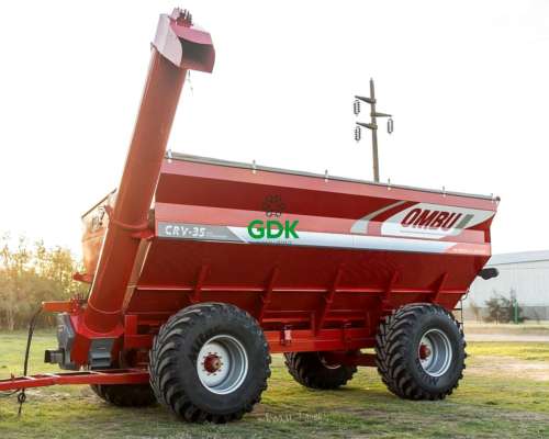 Tolva Autodescargable CRV 35 C/goma y Balanza Ombu.