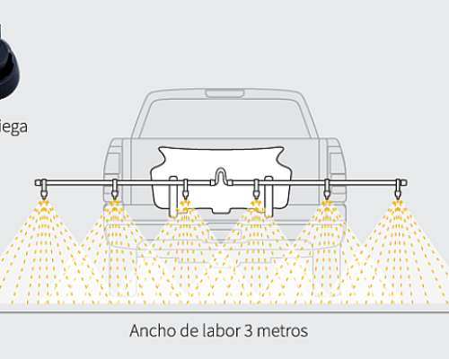 Minipulverizador AM 105 Litros con Botalón