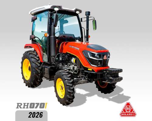 Tractor Agrícola Roland H 70hp Cabinado Doble Tracción