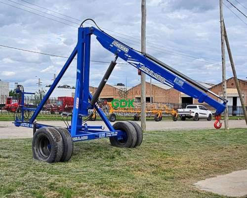 Grua Giratoria AZ 3000 Azulado. Contado.