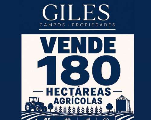 Campo de 180 Hectáreas Agrícolas San Pedro