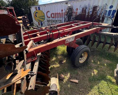 Rastra Ombu 48 Platos Reparada con Rolos