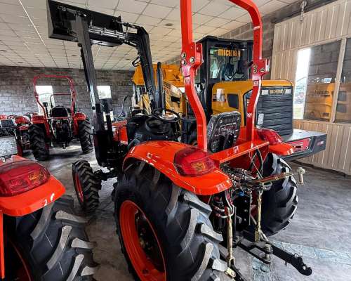 Hanomag 500/4 50hp 4X4 con Pala Cargadora Frontal Nuevo